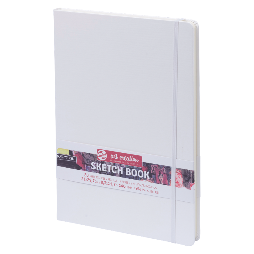 Skicnik - Notes za kiciranje - Tefter - White | Скицник - Нотес за скицирање - Тефтер | 21x29,7 cm