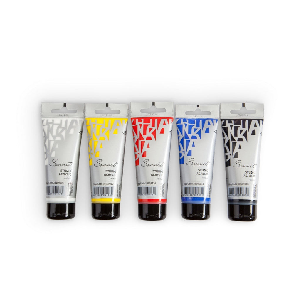 Akrilni boi - Set od 5 boi -Sonnet