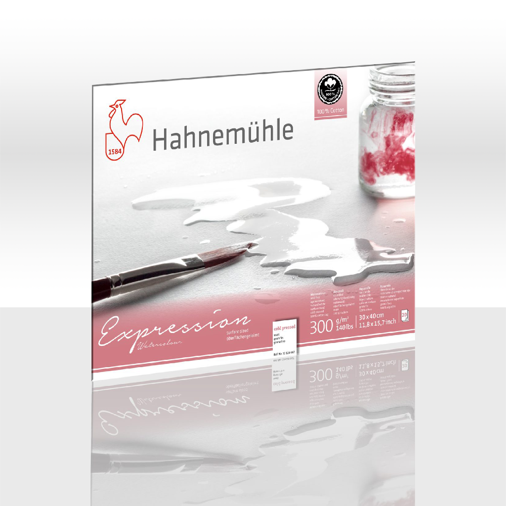Blok hartija za vodeni tehniki i akvarel -Hahnemuhle Expression - Cudna suma