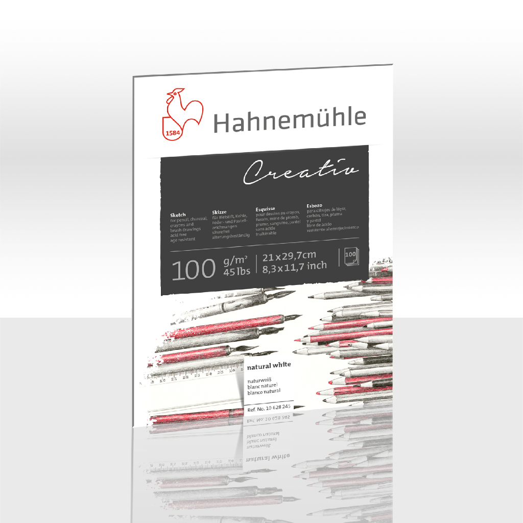 Hartija za skiciranje i suvi tehniki, moliv, jaglen, kreon, pastel - Creative - Cudna suma