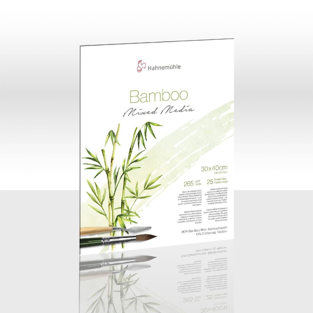 Hartija za suvi i vodeni tehniki Bamboo Mied Media - Cudna suma