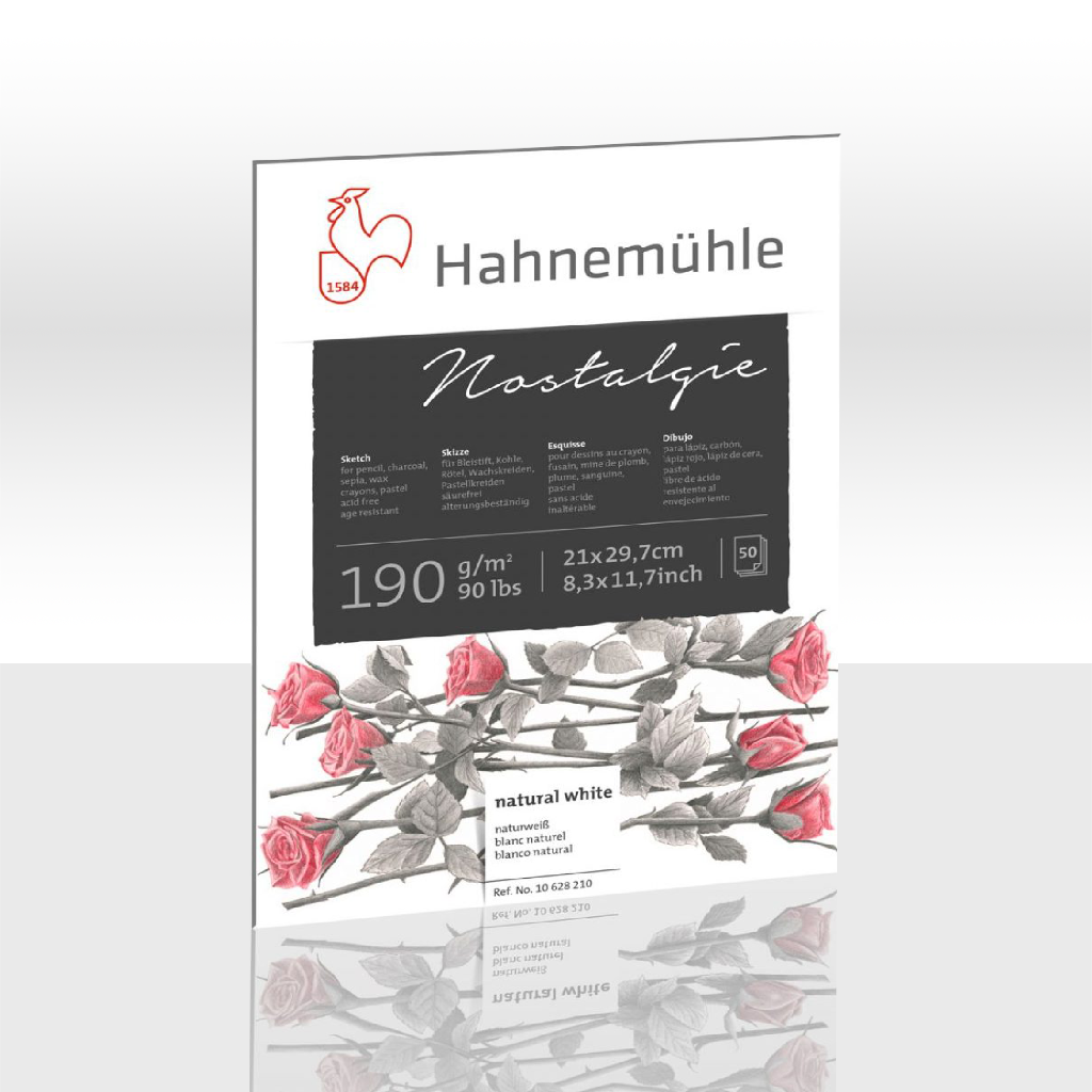 Hartija za suvi tehniki, moliv, jaglen, kreon, pastel - Nostalgie - Cudna suma