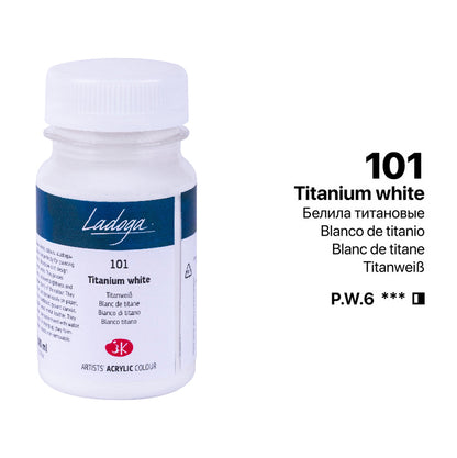 Akrilni boi na parce - Bela boja | Акрилни бои на парче - Бела боја