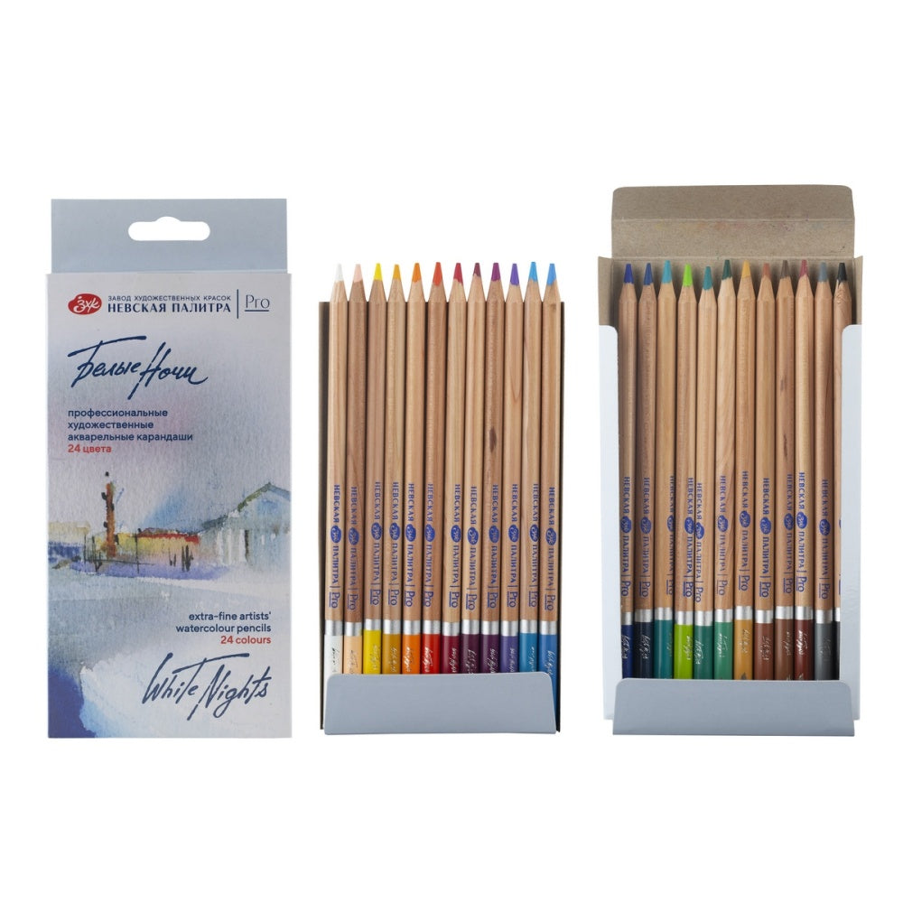 158412037_5 Akvarelni boi vo moliv White Nights 24 boi kartonska kutija