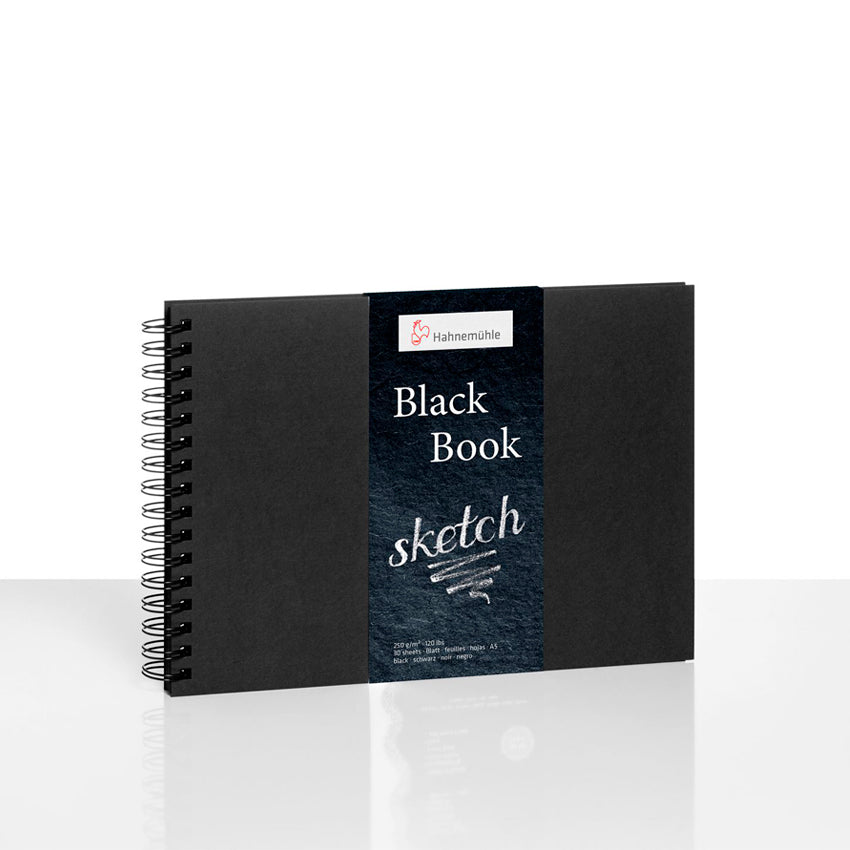 notes za skiciranje - skicnik - album - нотес за скицирање - скицник - албум - Чудна Шума - Hahnemühle - crna hartija - црна хартија - sketch book - sketchbook - тефтер