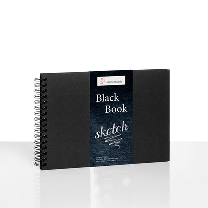 notes za skiciranje - skicnik - album - нотес за скицирање - скицник - албум - Чудна Шума - Hahnemühle - crna hartija - црна хартија - sketch book - sketchbook - тефтер