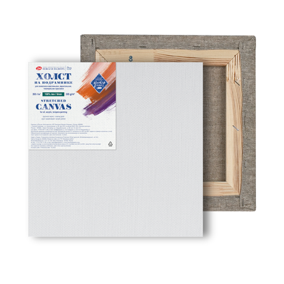 Leneno platno - Blind-ram - Master Class | Ленено латно - Блинд-рам | 30x30 cm