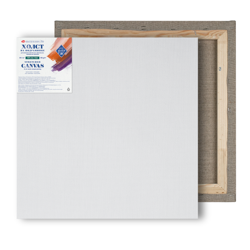 Leneno platno - Blind-ram - Master Class | Ленено латно - Блинд-рам | 50x50 cm