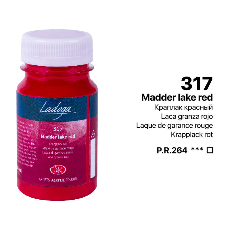 Akrilni boi na parce - Crvena boja | Акрилни бои на парче - Црвена боја