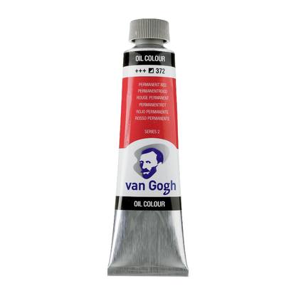Masleni boi za slikanje na parce - Royal Talens Van Gogh | Маслени бои на парче за уметници - Црвена боја - 372
