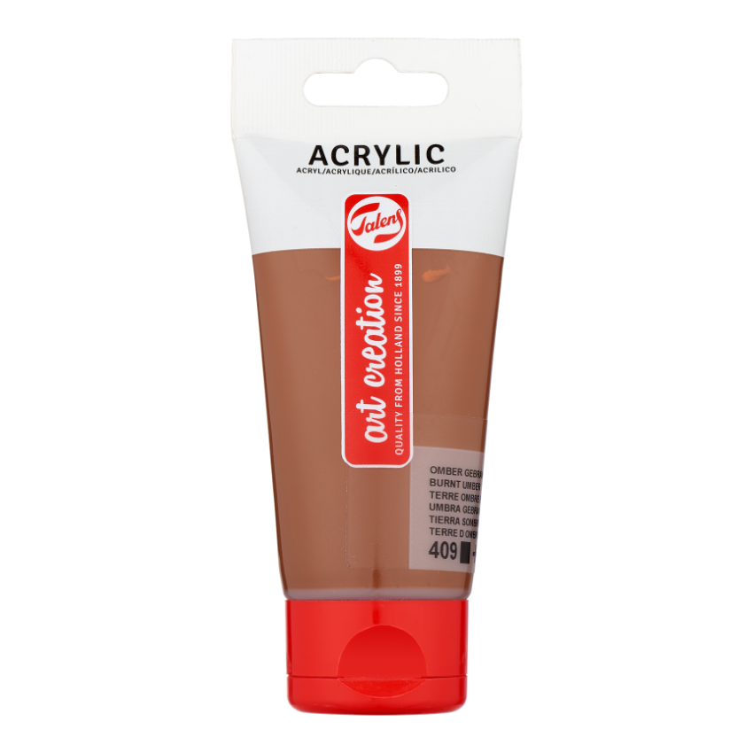Akrilni boi za slikanje na parce - Kafena boja | Акрилни бои за сликање на парче - Кафена боја | 75ml, 200ml - 409