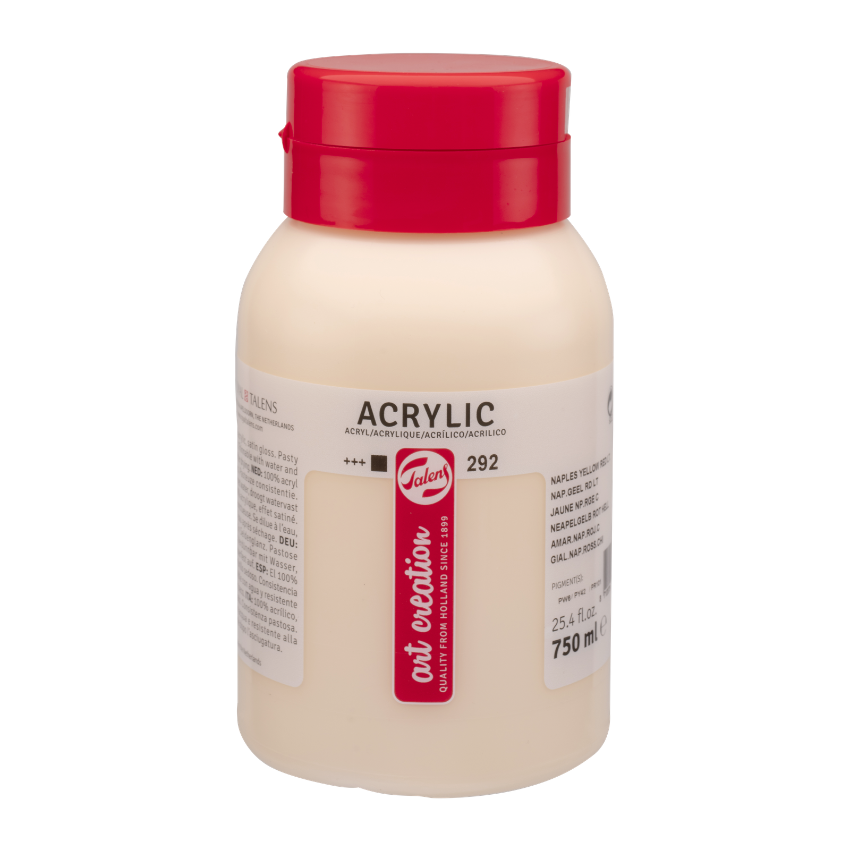 Akrilni boi za slikanje na parce - Beige boja | Акрилни бои за сликање на парче - Беж боја | 750 ml - 224