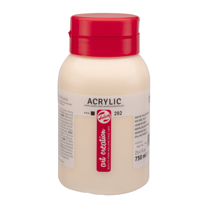 Akrilni boi za slikanje na parce - Beige boja | Акрилни бои за сликање на парче - Беж боја | 750 ml - 224