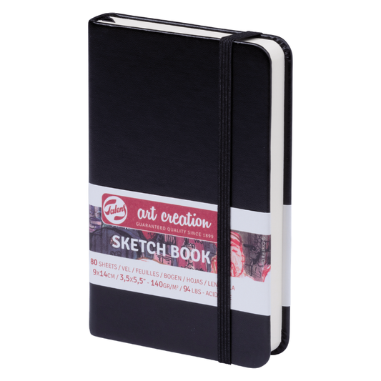 Notes za skiciranje - Skicnik - Black | Нотес за скицирање - Скицник | 9x14 cm