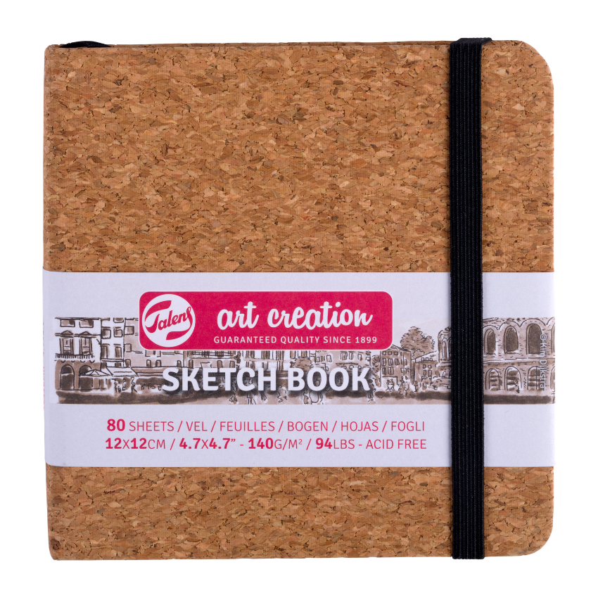 Skicnici - Notesi za skiciranje - Cork | Скицници - Нотеси за скицирање | 12x12 cm