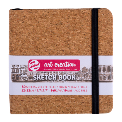 Skicnici - Notesi za skiciranje - Cork | Скицници - Нотеси за скицирање | 12x12 cm
