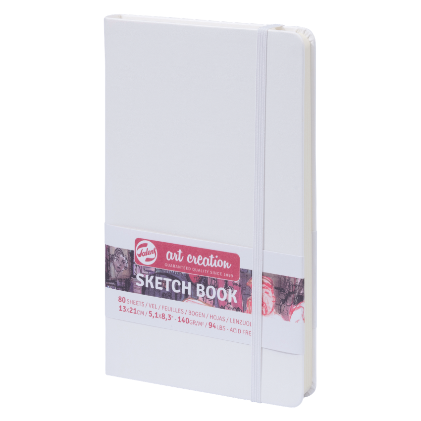 Skicnik - Notes za kiciranje - Tefter - White | Скицник - Нотес за скицирање - Тефтер | 13x21 cm