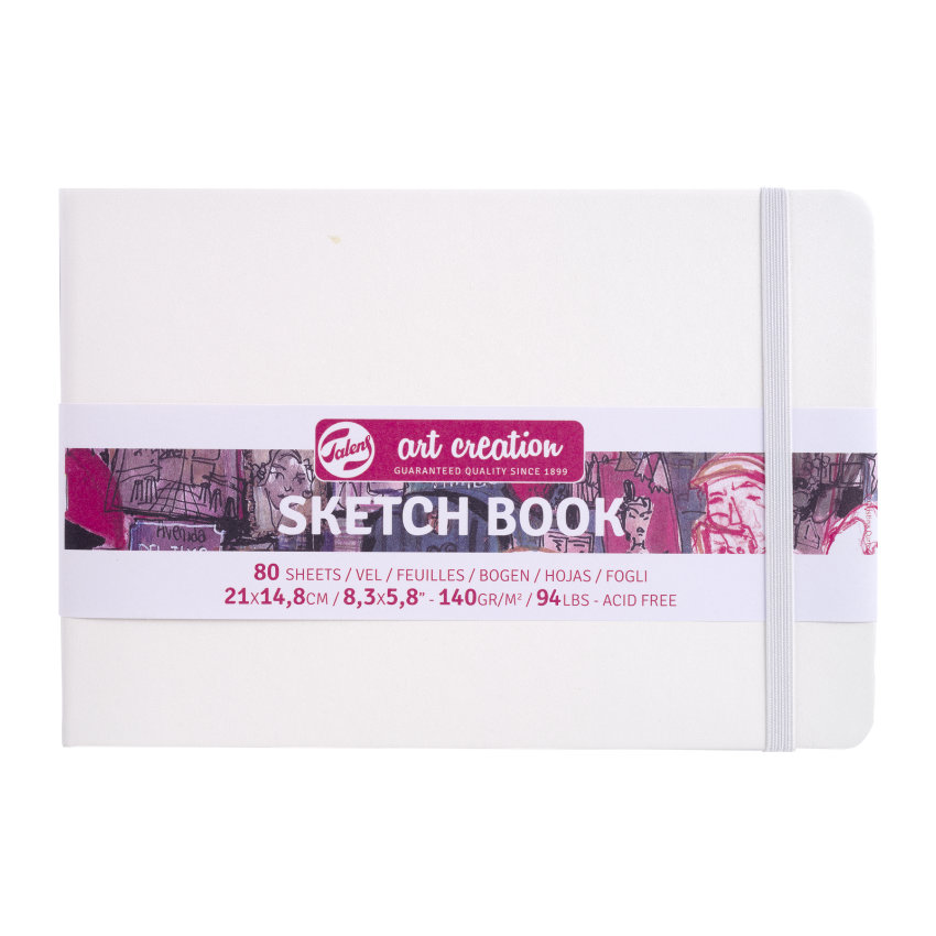 Skicnik - Notes za kiciranje - Tefter - White | Скицник - Нотес за скицирање - Тефтер | 21x14,8 cm