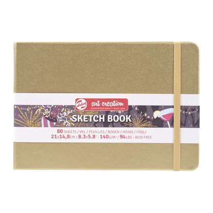Notes za skiciranje - Skicnik - Tefter - Flowers | Нотес за скицирање - Скицник - Тефтер | 21x14,8 cm