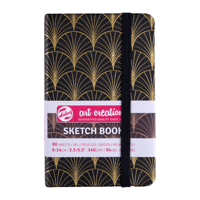 Notes - tefter za skiciranje Art Deco | Нотес - тефтер за скицирање | Чудна шума