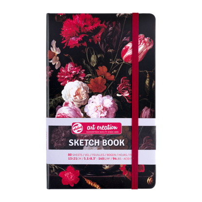 Notes za skiciranje - Skicnik - Tefter Flowers | Нотес за скицирање - Скицник - Тефтер |  13x21 cm
