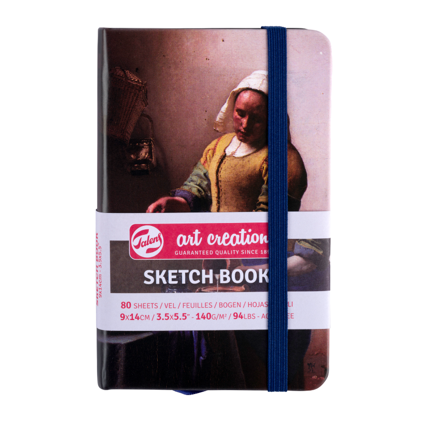 Notes - tefter za skiciranje - The Milkmaid | Нотес - тефтер за скицирање | Чудна шума 9x14 cm 