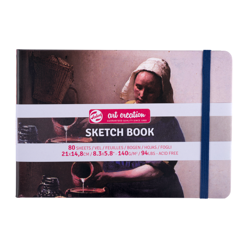 Notes - tefter za skiciranje - The Milkmaid | Нотес - тефтер за скицирање | Чудна шума 21x14.8 cm 