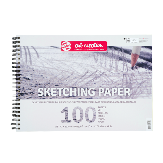 Blok hartija za skiciranje - Talens Art Creation Sketch Paper | Блок - хартија за скицирање | A3 - 42 x 29.7 cm