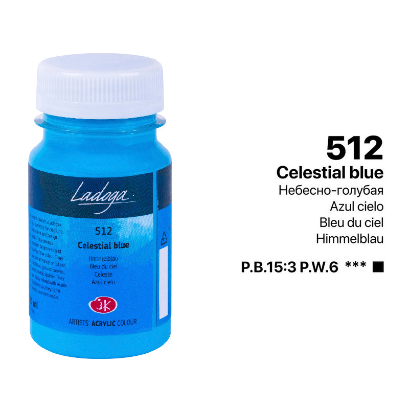 Акрилни бои на парче - Сина (plava) боја | Akrilni boi na parce - Sina (plava) boja