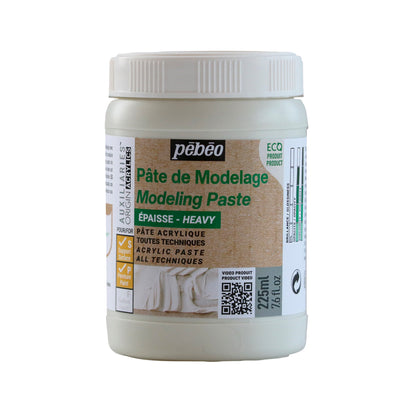 ГУСТА ПАСТА ЗА МОДЕЛИРАЊЕ - HEAVY MODELING PASTE-PĒBĒO ORIGIN ACRYLICS