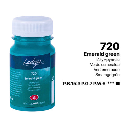 Akrilni boi na parce - Zelena boja | Акрилни бои на парче - Зелена боја