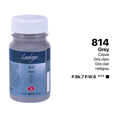 Akrilni boi na parce - Crna i siva boja | Акрилни бои на парче - Црна и сива боја