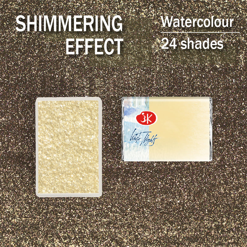 Akvarelni boi na parce - Svetkavi boi | Акварелни бои на парче - Светкави бои