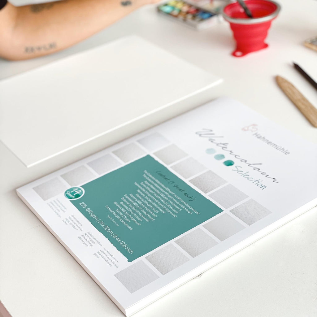 Hartija za akvarel i vodeni tehniki - Watercolour selection