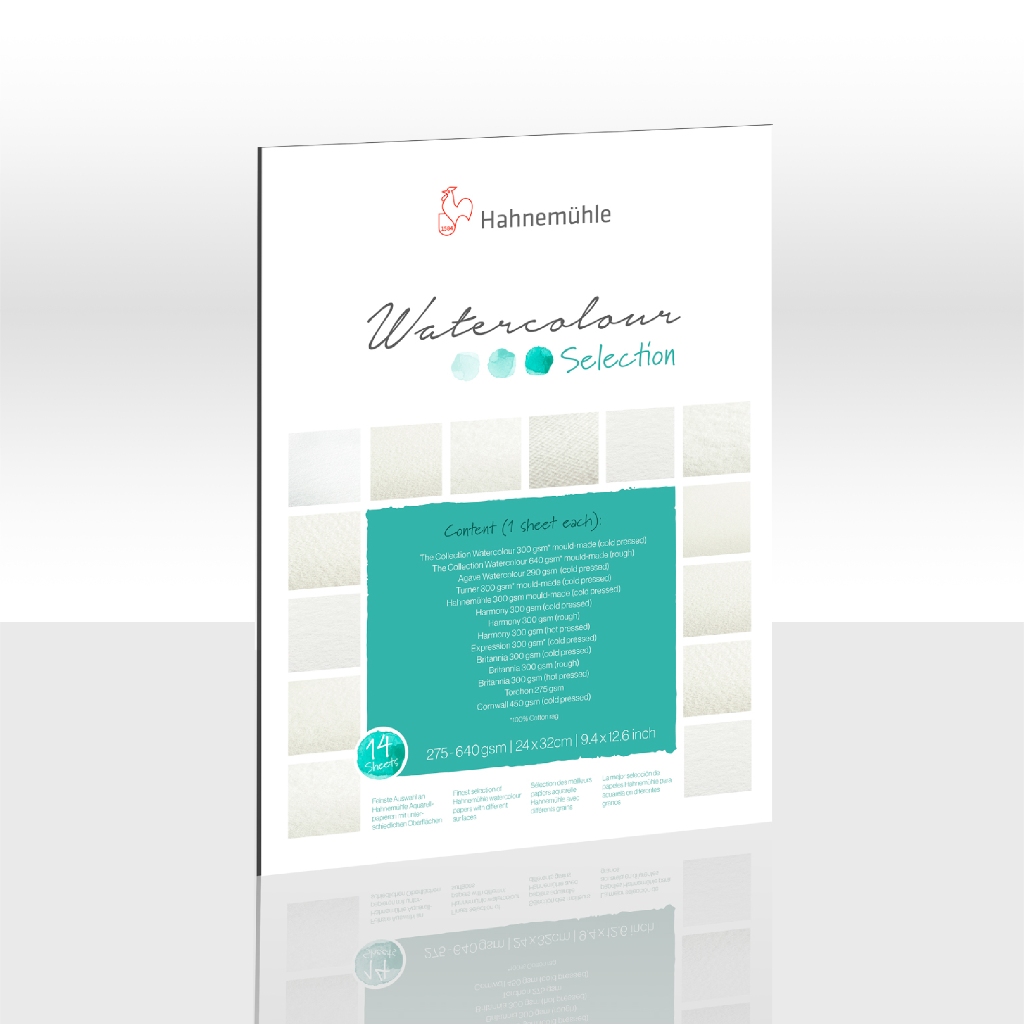 Hartija za akvarel i vodeni tehniki - Watercolour selection
