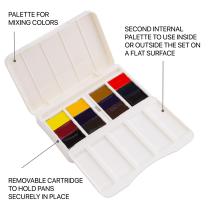 Akvarelni boi - White Nights