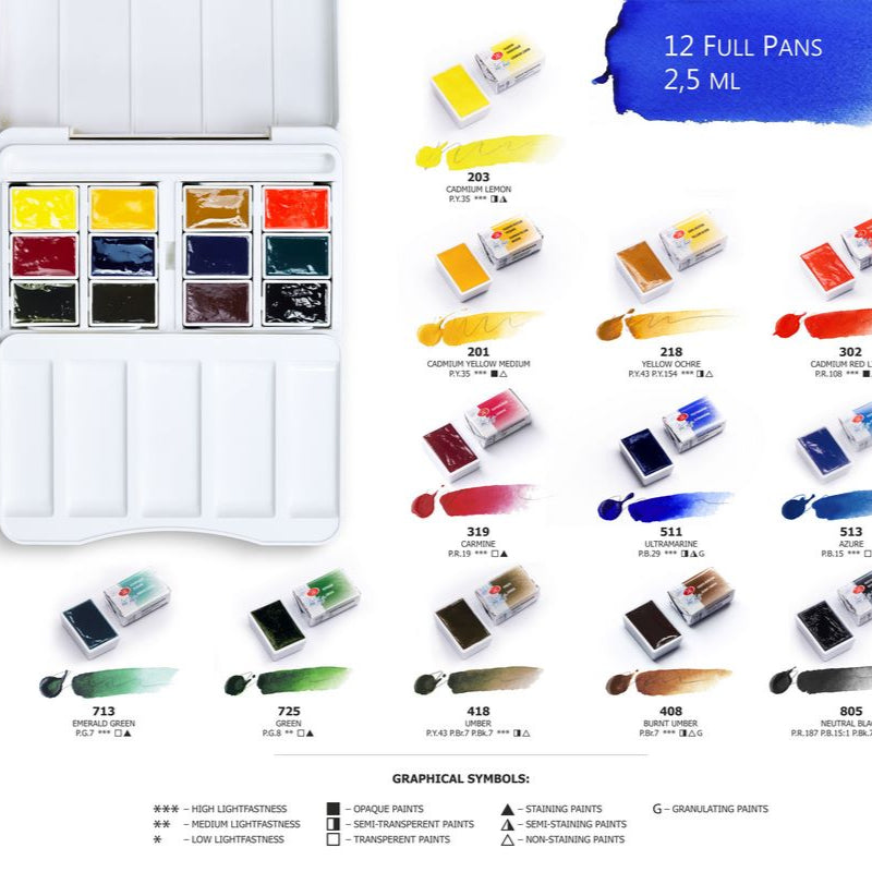 Akvarelni boi - White Nights