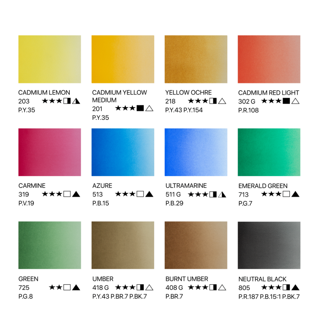 Akvarelni boi - White Nights