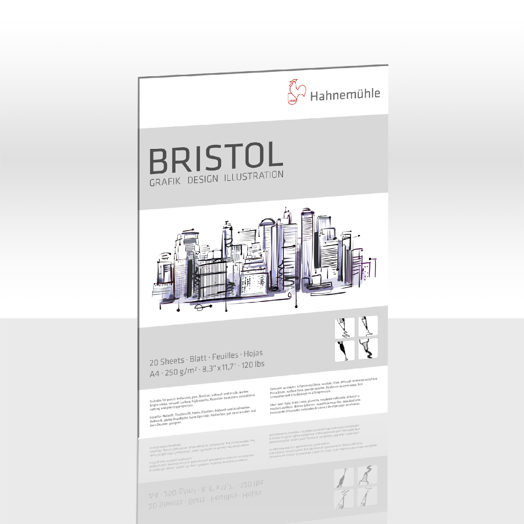 Blok / hartija za crtanje, skiciranje i suvi tehniki - Bristol - Cudna suma