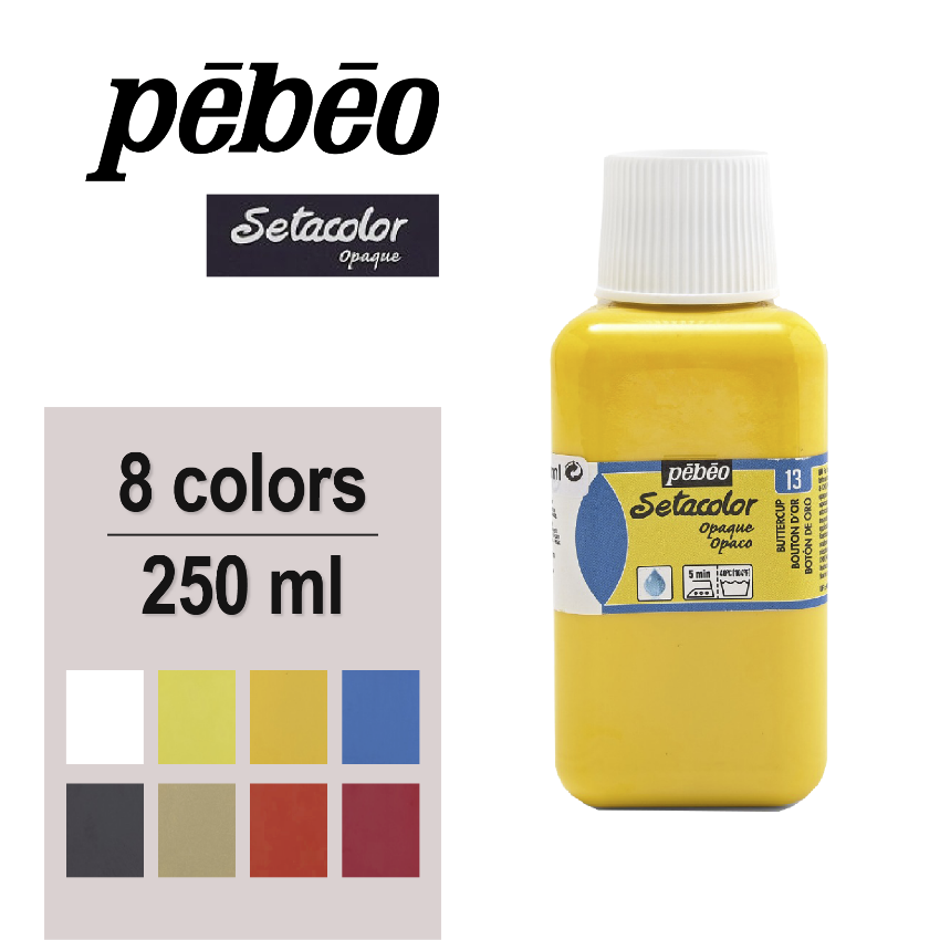 Boi za tekstil - Pebeo Setacolor Opaque | Бои за текстил