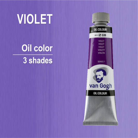 Masleni boi na parce - Violetova / Purpurna boja | Van Gogh | Маслени бои на парче - Виолетова / Пурпурна боја