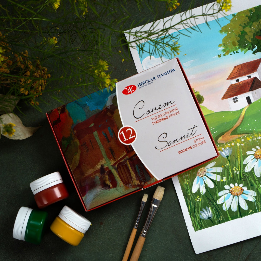 Boi za gvash tehnika - Sonnet 12