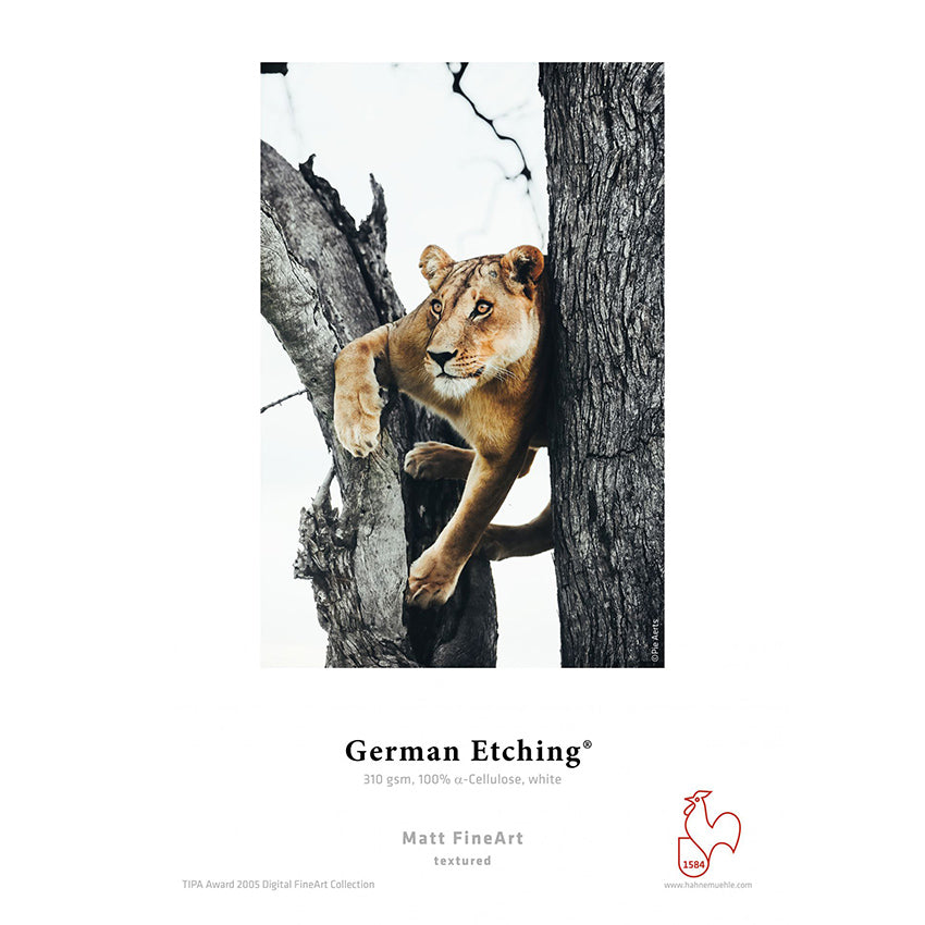 ХАРТИЈА ЗА ФОТО ПРИНТОВИ - HAHNEMÜHLE GERMAN ETCHING 310 (А4, 25 листа)