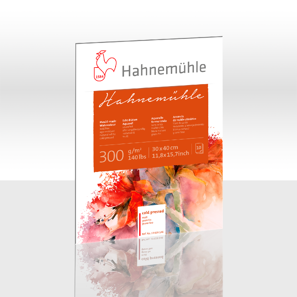 Hartija za akvarelni boi, tempera, gvas - Hahnemule - Cudna suma