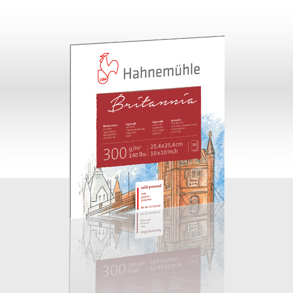 Hartija za akvarel, tempera, gvas, tus - Britannia - Cudna suma