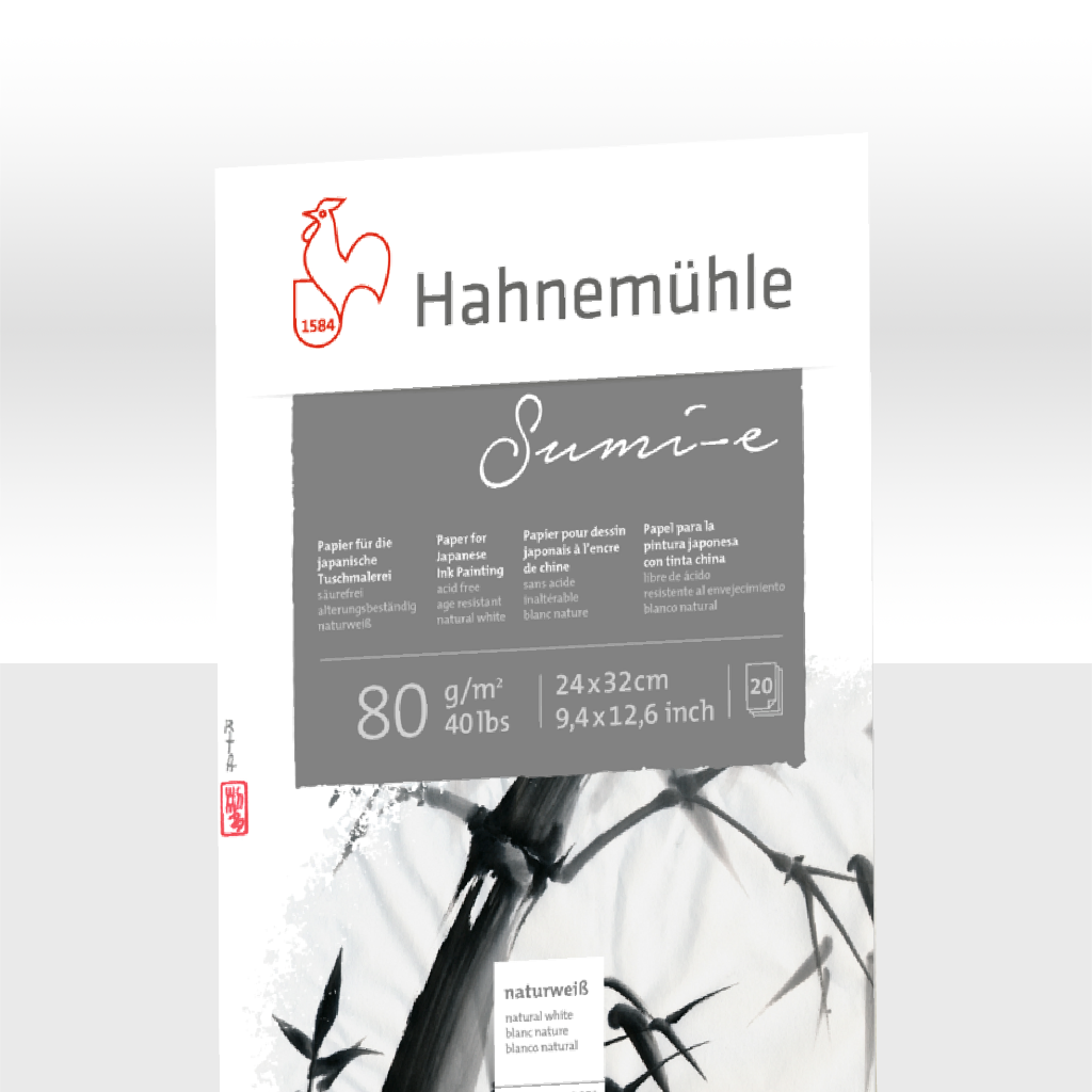 Hartija za skiciranje so tush, akvarel, gvash - Sumi-e - Cudna suma