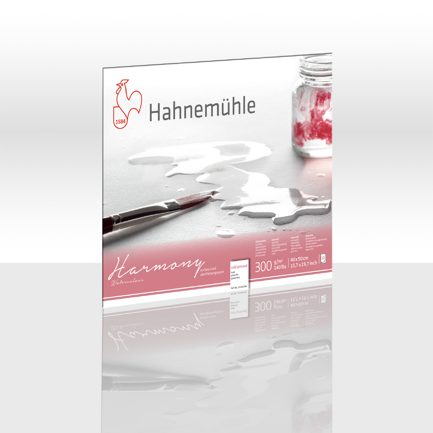 Hartija za vodeni tehniki, toplo presuvana, ladno presuvana, gruba - Harmony Watercolour - Cudna suma