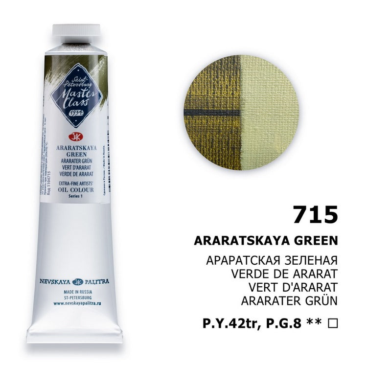 Masleni boi na parce - Zelena boja | Маслени бои на парче - Зелена боја