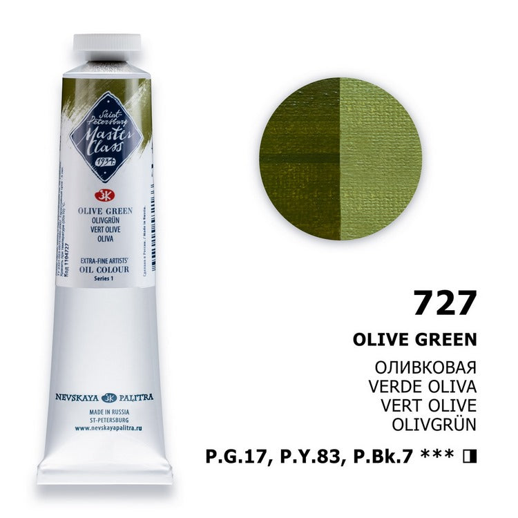 Masleni boi na parce - Zelena boja | Маслени бои на парче - Зелена боја