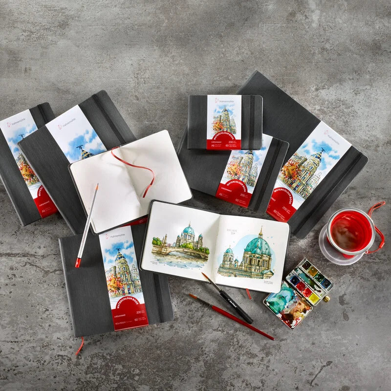 Notes, dnevnik za akvarel i vodeni tehniki - Watercolour book - Cudna suma